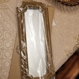 2 homco faux wood mirrors